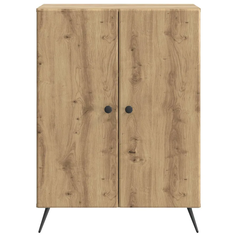 Buffet Chêne artisanal 66 x 34,5 x 90 cm Bois d'ingénierie - 6