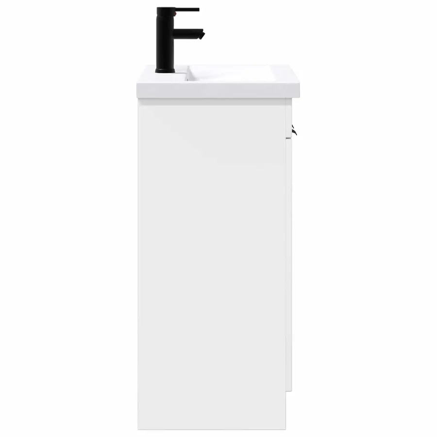 Ensemble de mobilier de salle de bain Blanc 56 x 37,5 x 81 cm - 6