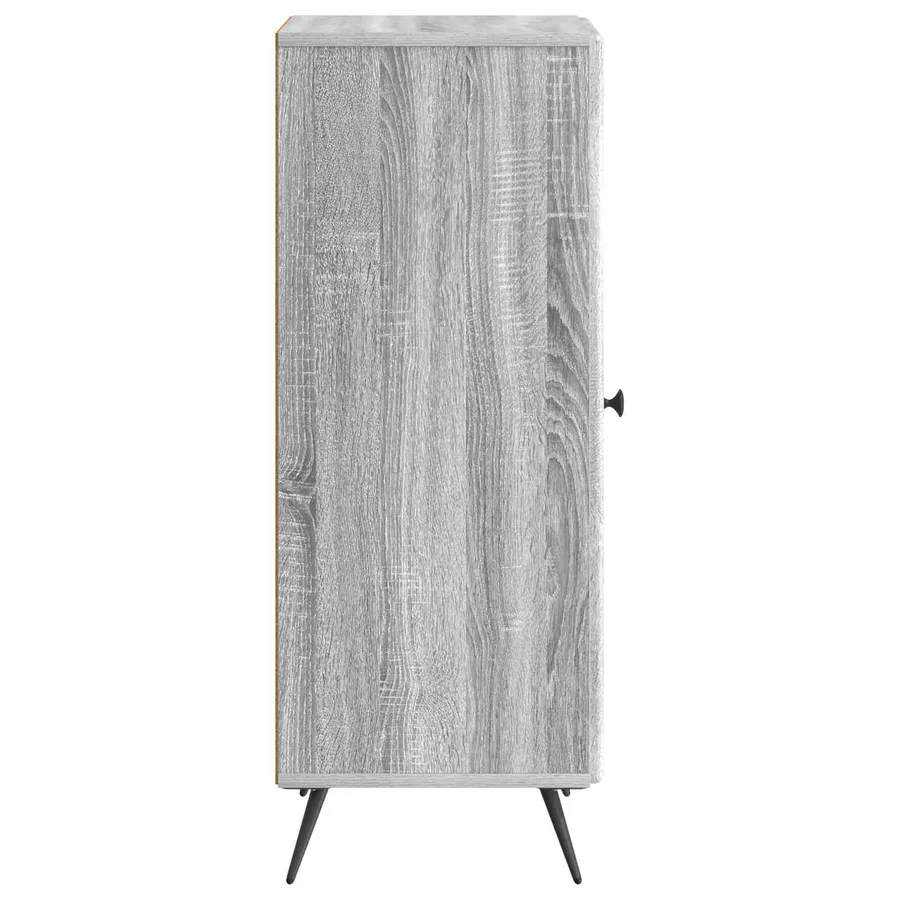 Buffet Sonoma gris 33 x 34,5 x 90 cm Bois d'ingénierie - 7