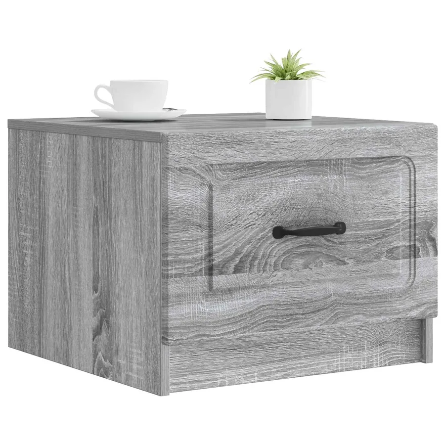 Table basse Sonoma gris 49 x 50 x 37 cm Bois d'ingénierie - 3