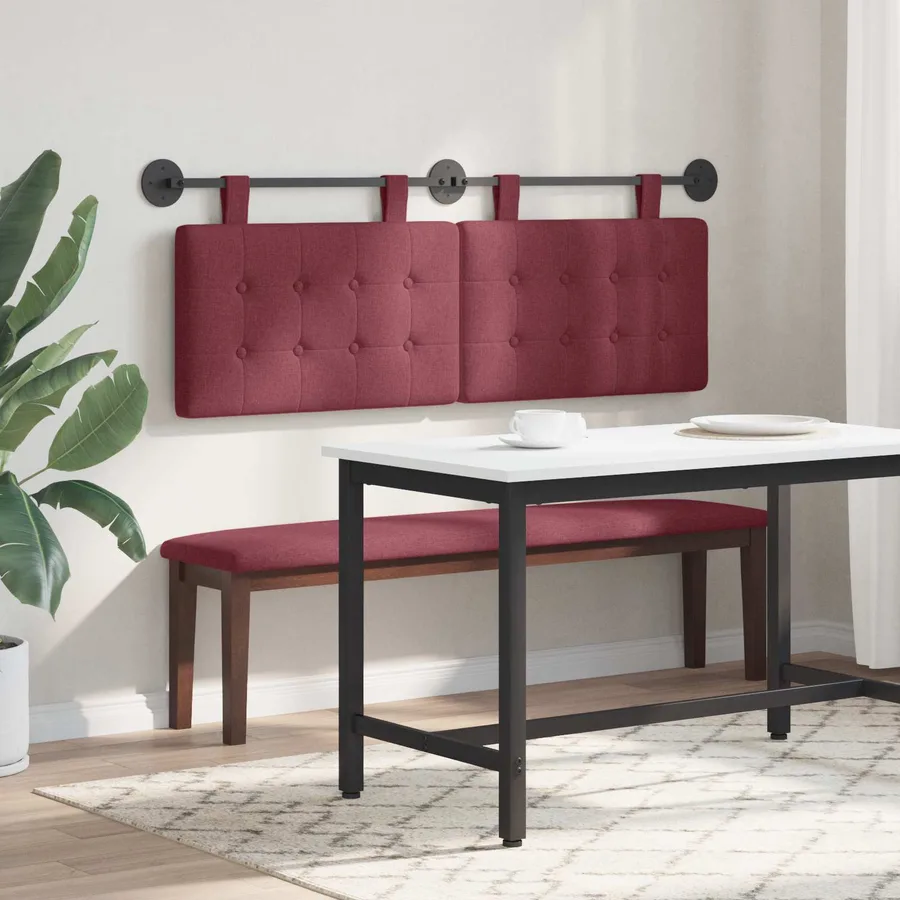 Tête de lit suspendue Tissu - 4