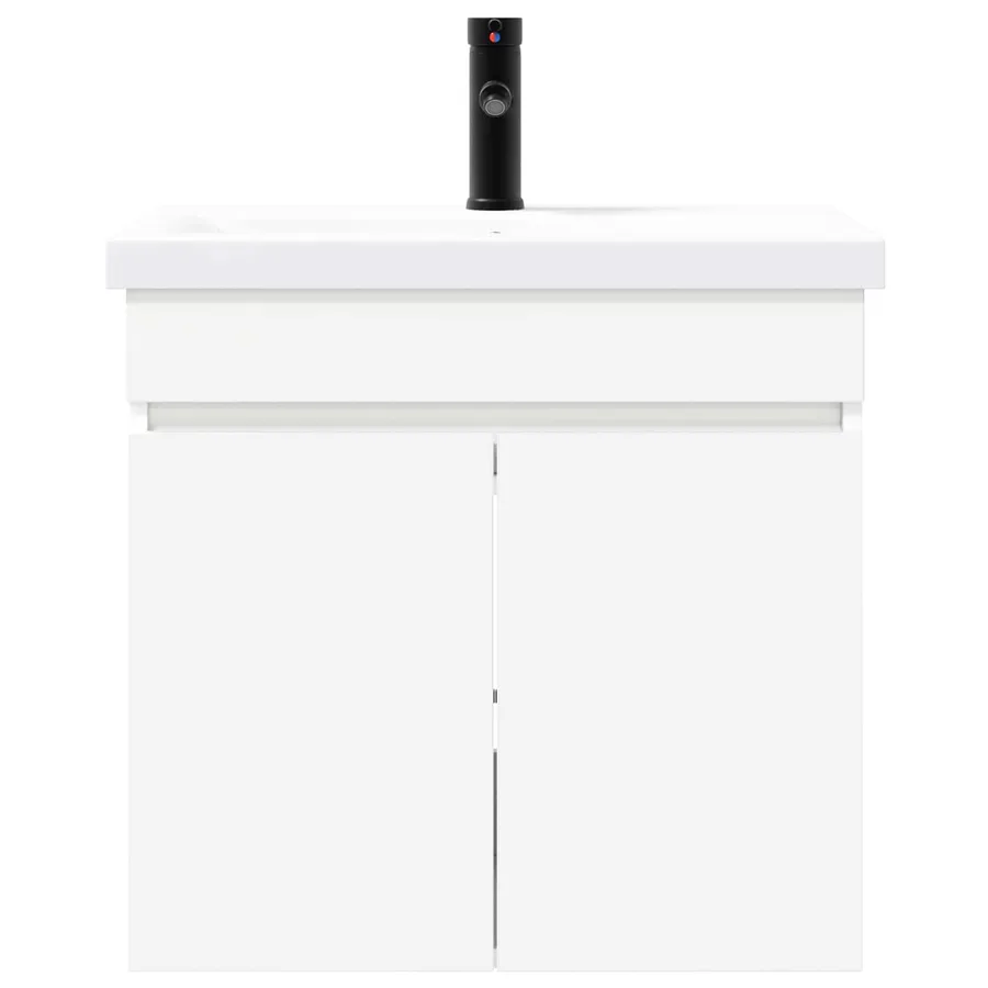 Meuble de salle de bain avec robinet Blanc 61 x 40 x 74,5 cm - 5