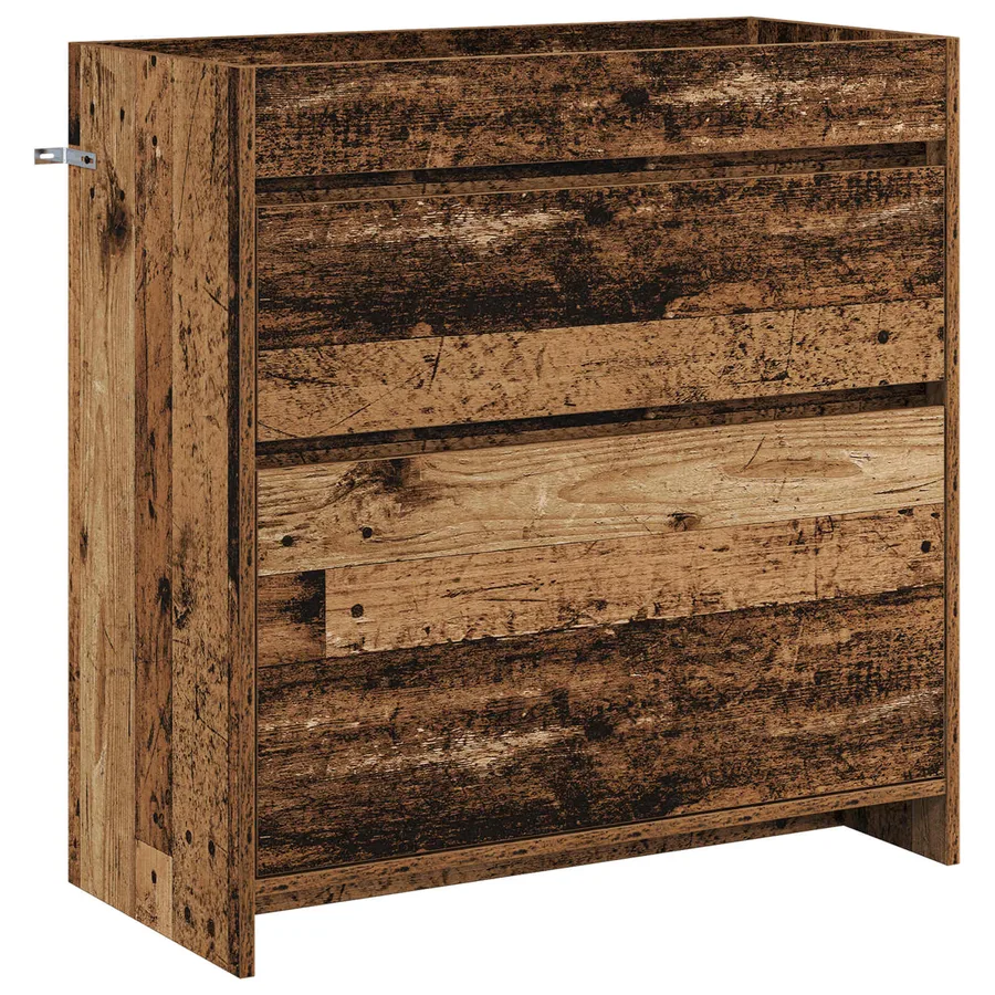 Meuble sous lavabo de salle de bain Bois ancien - 2