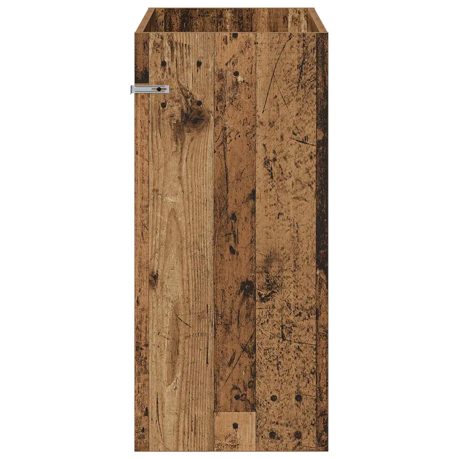 Meuble sous lavabo de salle de bain Bois ancien - 5