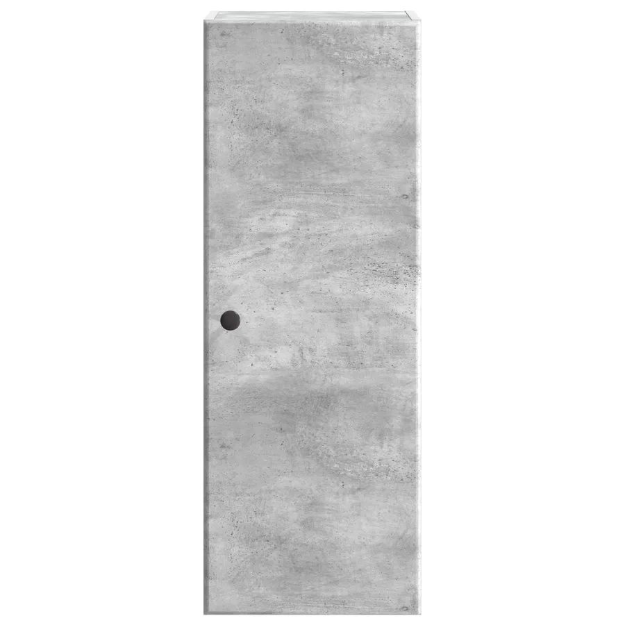 Armoire Murale Gris béton 33 x 34,5 x 90 cm Bois d'ingénierie - 4