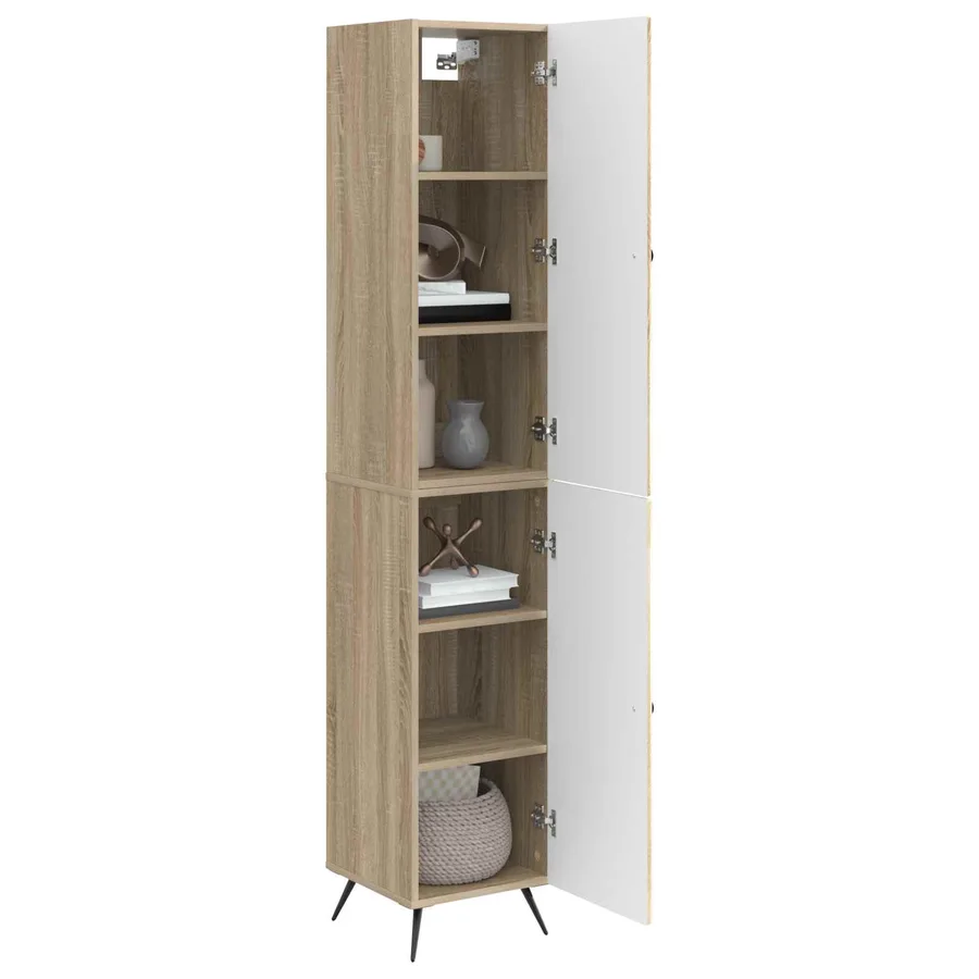 Ensemble de Meubles 2 pcs Chêne Sonoma Bois d'ingénierie - 3