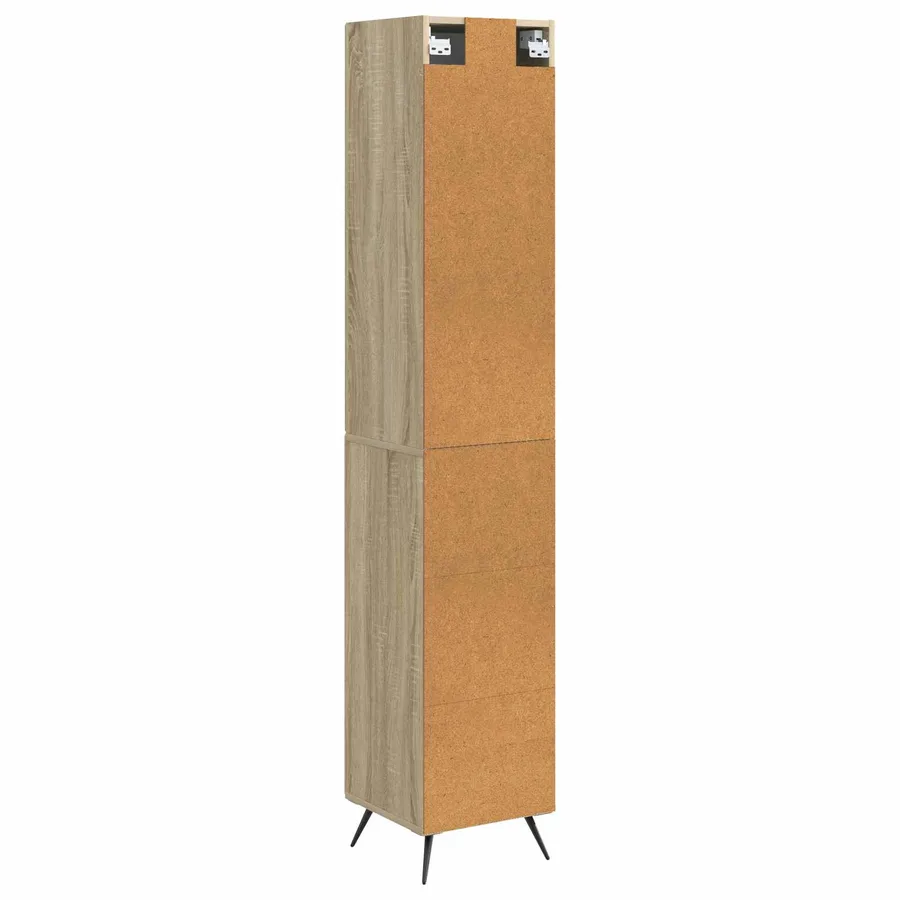 Ensemble de Meubles 2 pcs Chêne Sonoma Bois d'ingénierie - 7