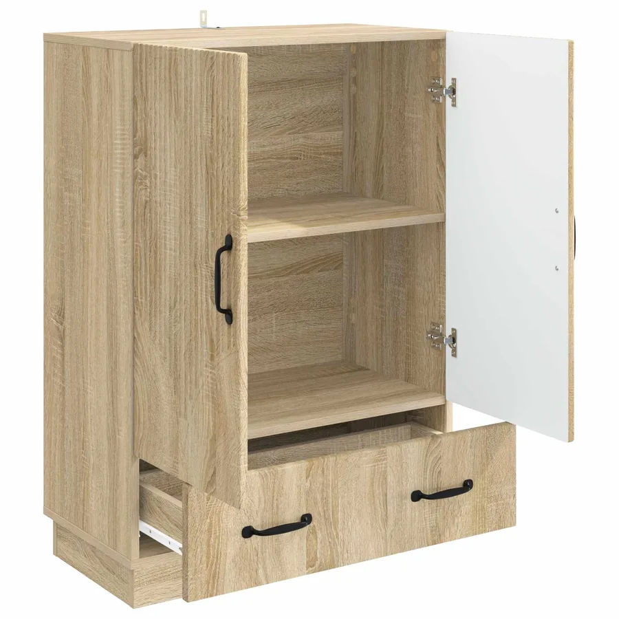 Buffet Chêne Sonoma 66 x 34,5 x 92 cm Bois d'ingénierie - 4
