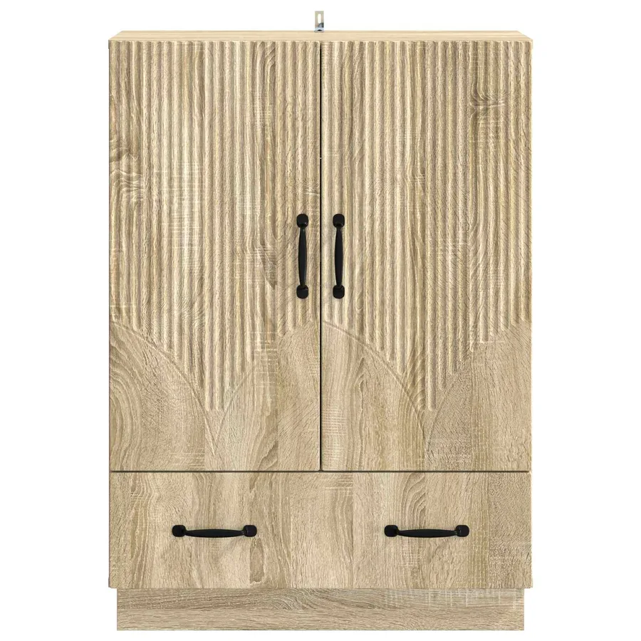 Buffet Chêne Sonoma 66 x 34,5 x 92 cm Bois d'ingénierie - 5