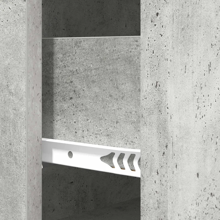 Armoire à tiroirs Gris béton 66 x 34,5 x 90 cm - 10