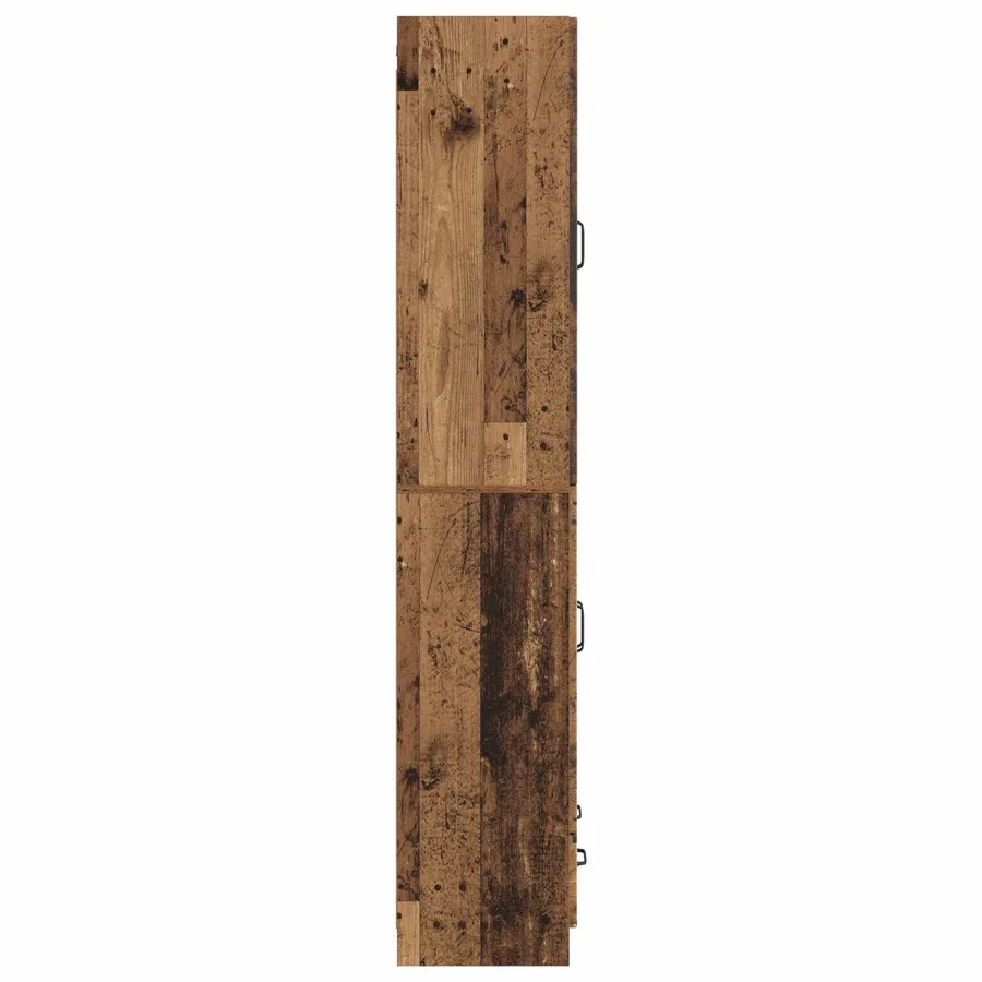 Ensemble de Meubles 2 pcs Bois ancien Bois d'ingénierie - 6