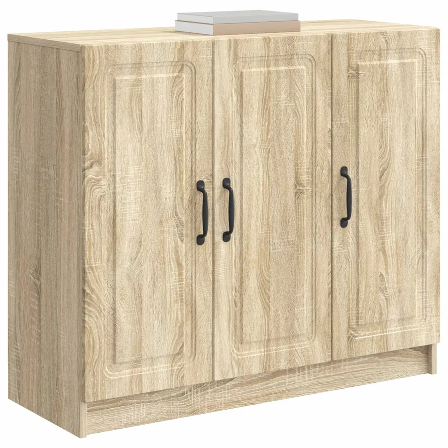 Buffet Chêne Sonoma 89 x 34,5 x 77 cm Bois d'ingénierie - 3