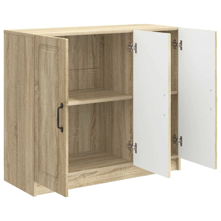 Buffet Chêne Sonoma 89 x 34,5 x 77 cm Bois d'ingénierie - 5