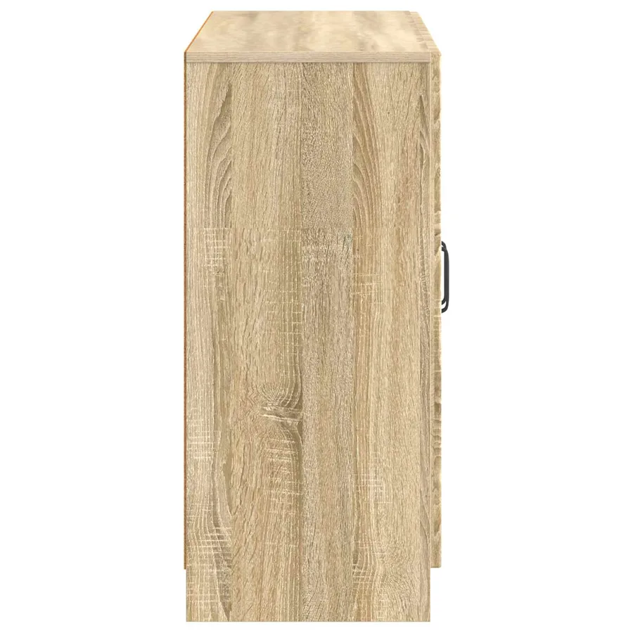 Buffet Chêne Sonoma 89 x 34,5 x 77 cm Bois d'ingénierie - 7