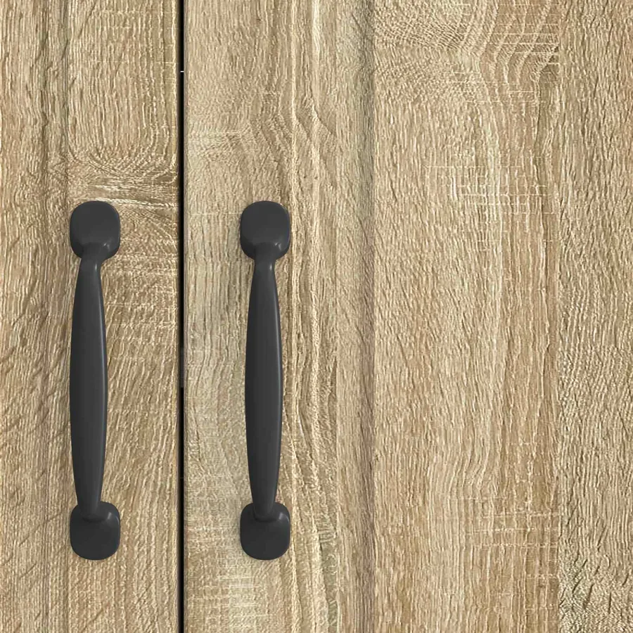 Buffet Chêne Sonoma 89 x 34,5 x 77 cm Bois d'ingénierie - 8