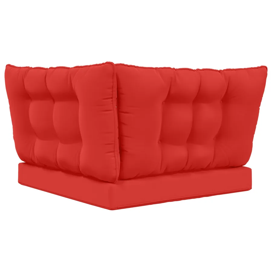 Coussin de canapé d'extérieur Polyester Rouge 80 x 43 x 10 cm - 7