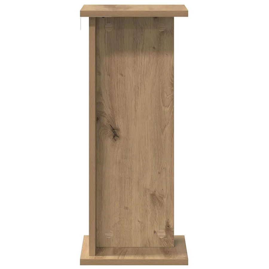 Support de Plante 2 pc Chêne Artisanal 25 x 25,5 x 60,5 cm - 7