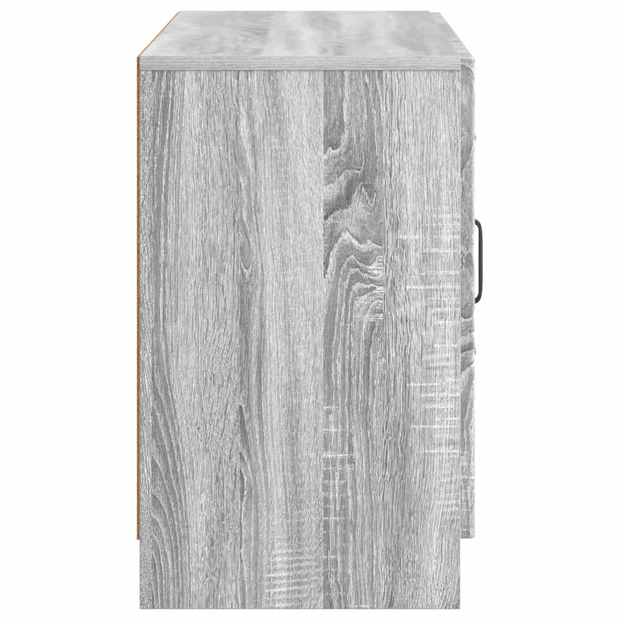 Buffet Sonoma gris 89 x 34,5 x 57 cm Bois d'ingénierie - 7