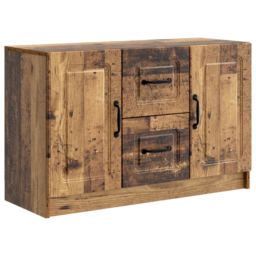 Buffet Bois ancien 89 x 34,5 x 57 cm Bois d'ingénierie - 2
