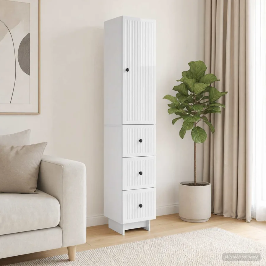 Ensemble de Meubles 2 pcs 33 x 34,5 x 90 cm Bois d'ingénierie