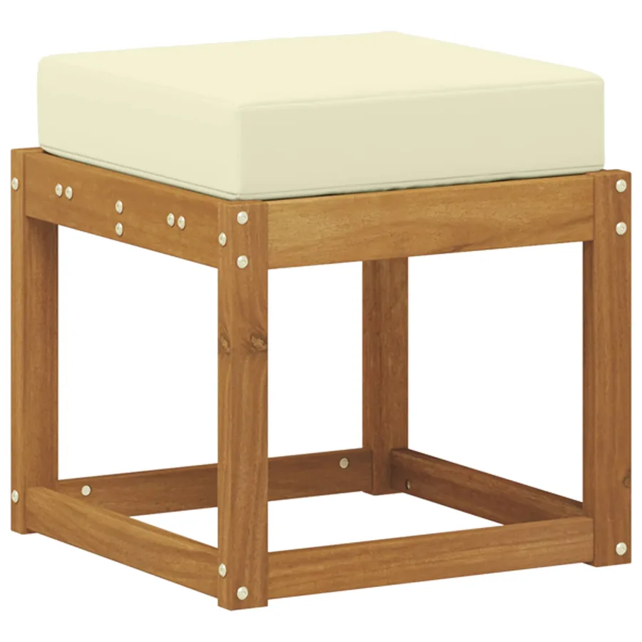 Banc de Jardin Bois d'Acacia Massif Naturel - 2