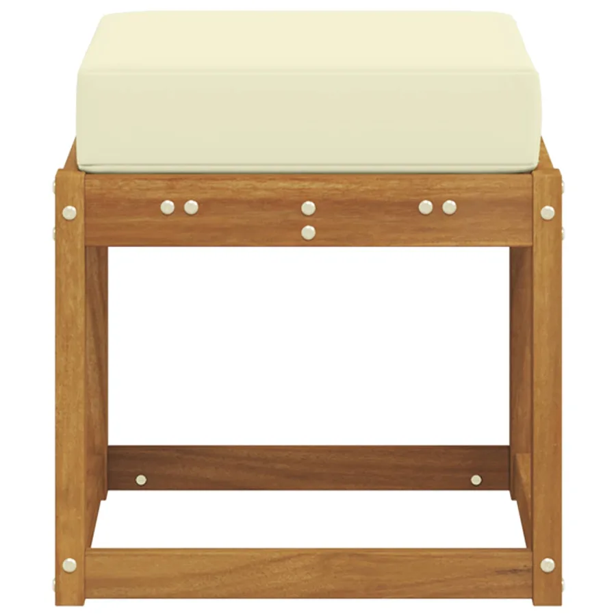 Banc de Jardin Bois d'Acacia Massif Naturel - 4