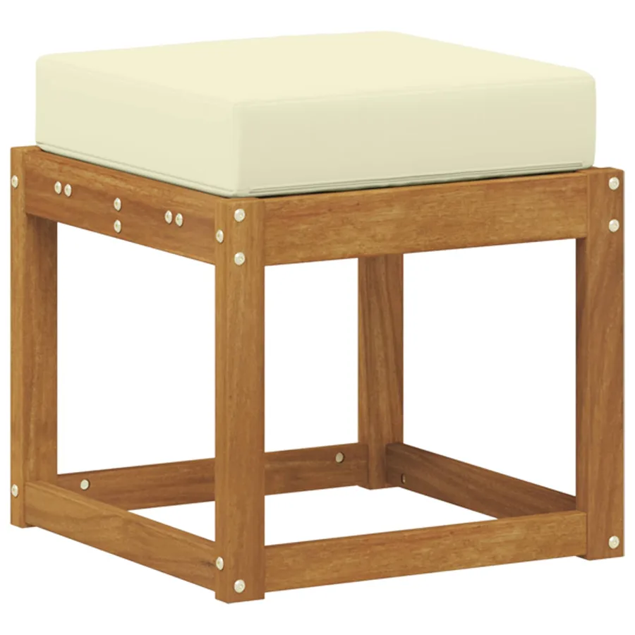 Banc de Jardin Bois d'Acacia Massif Naturel - 5