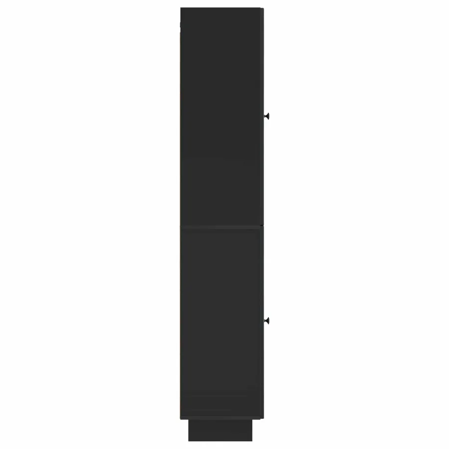 Ensemble de Meubles 2 pcs Noir 34,5 x 33 x 90 cm - 6