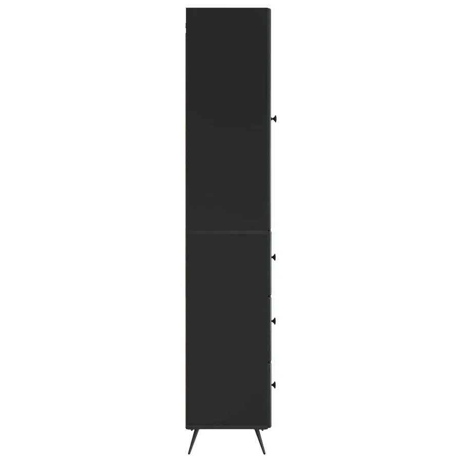 Ensemble de Meubles 2 pcs Noir 34,5 x 34,5 x 90 cm - 6