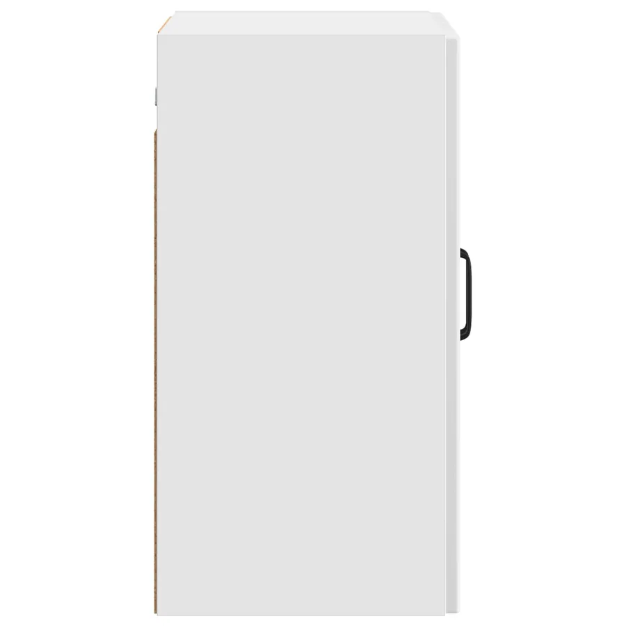 Armoire Murale Blanc brillant 59 x 31 x 60 cm Bois d'ingénierie - 5