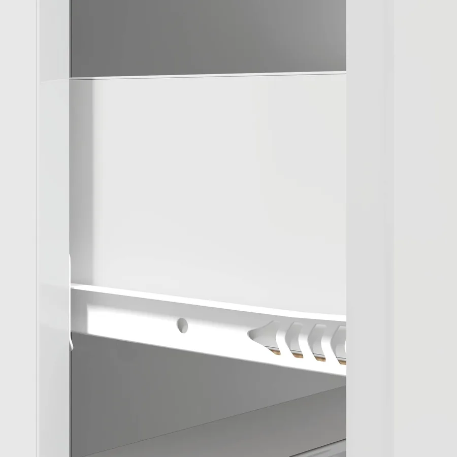 Armoire à tiroirs Blanc brillant 33 x 34,5 x 87 cm - 8