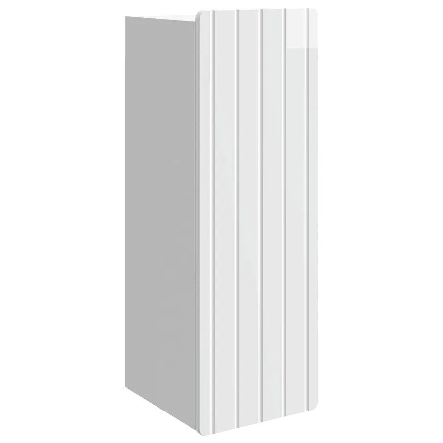 Armoire Murale Blanc brillant 33 x 34,5 x 94 cm - 2