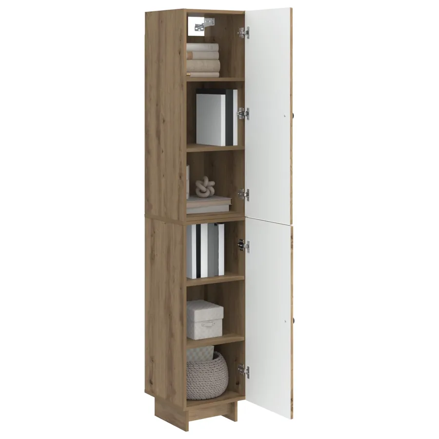 Ensemble de Meubles 2 pc Chêne artisanal Bois d'ingénierie - 3