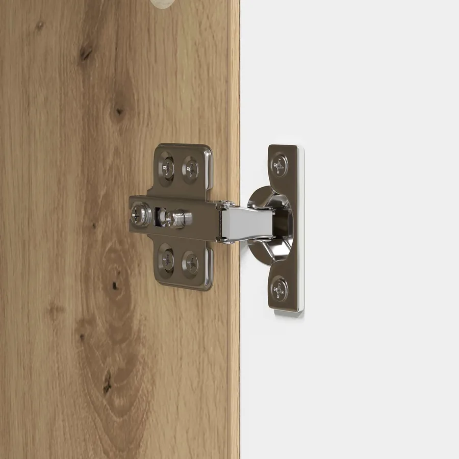 Ensemble de Meubles 2 pc Chêne artisanal Bois d'ingénierie - 9