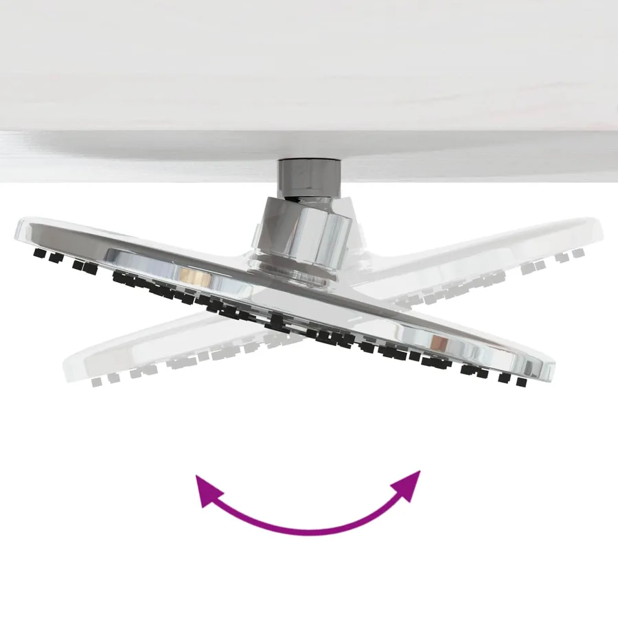 Douche d'extérieur 226 cm Blanc - 8