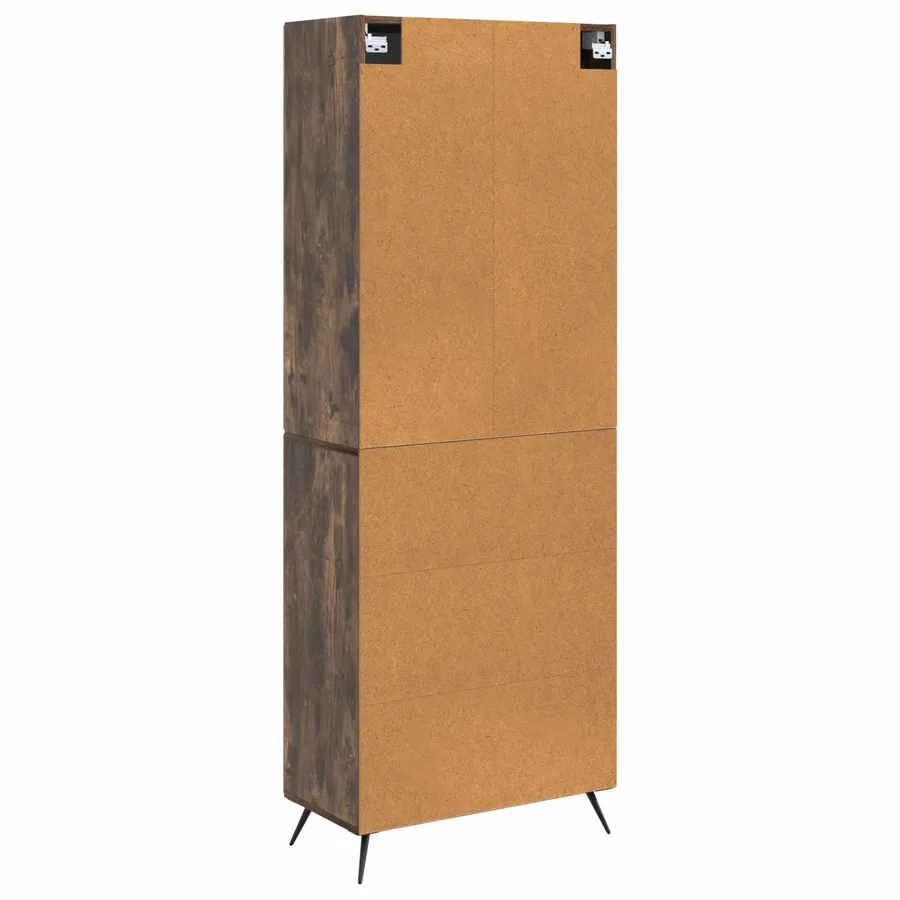 Ensemble de Meubles 2 pcs Chêne fumé Bois d'ingénierie - 7