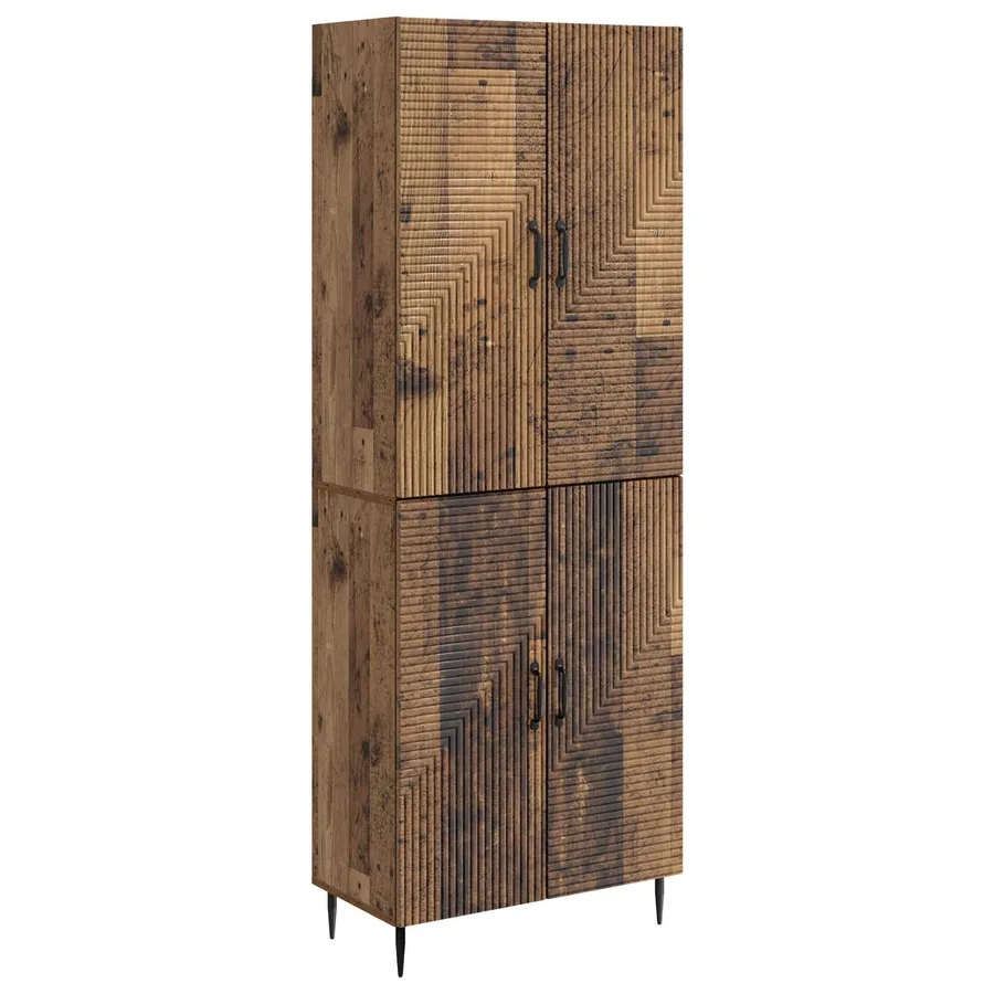 Ensemble de Meubles 2 pcs 66 x 34,5 x 89,5 cm Bois d'ingénierie - 2