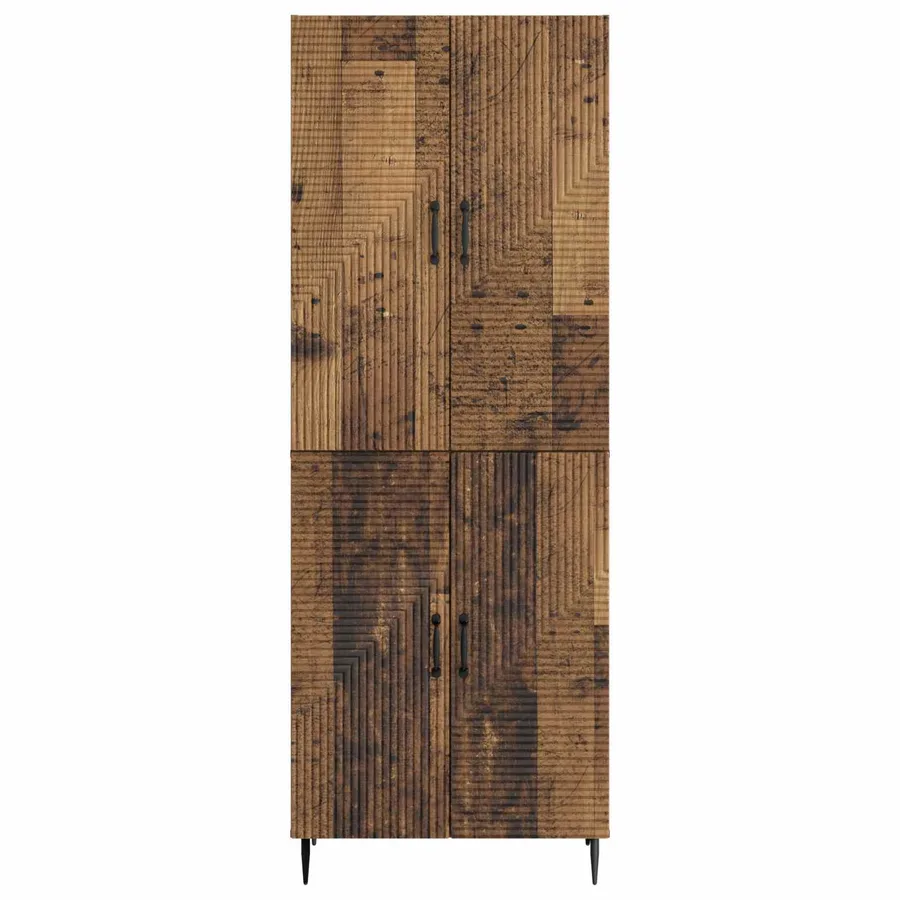 Ensemble de Meubles 2 pcs 66 x 34,5 x 89,5 cm Bois d'ingénierie - 5