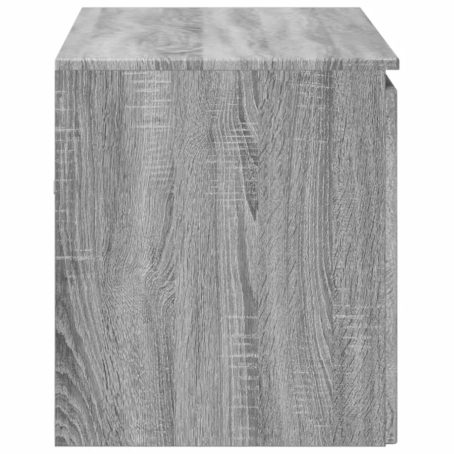 Cabinet de Salle de Bain Mural Sonoma gris 62,5 x 44,5 x 50 cm - 4