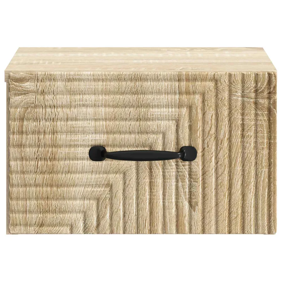 Cabinet de chevet mural Chêne Sonoma 34,5 x 33 x 20 cm - 5