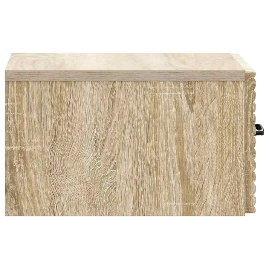 Cabinet de chevet mural Chêne Sonoma 34,5 x 33 x 20 cm - 6