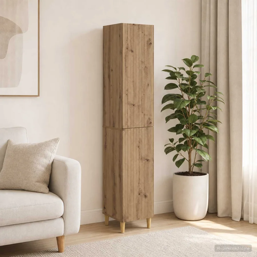 Ensemble de Meubles 2 pc Bois d'ingénierie
