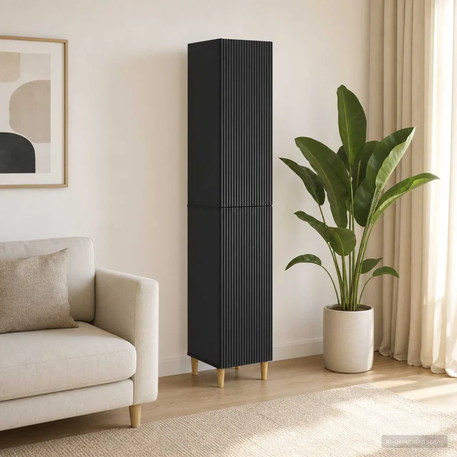 Ensemble de Meubles 2 pcs 33 x 34,5 x 90 cm Bois d'ingénierie