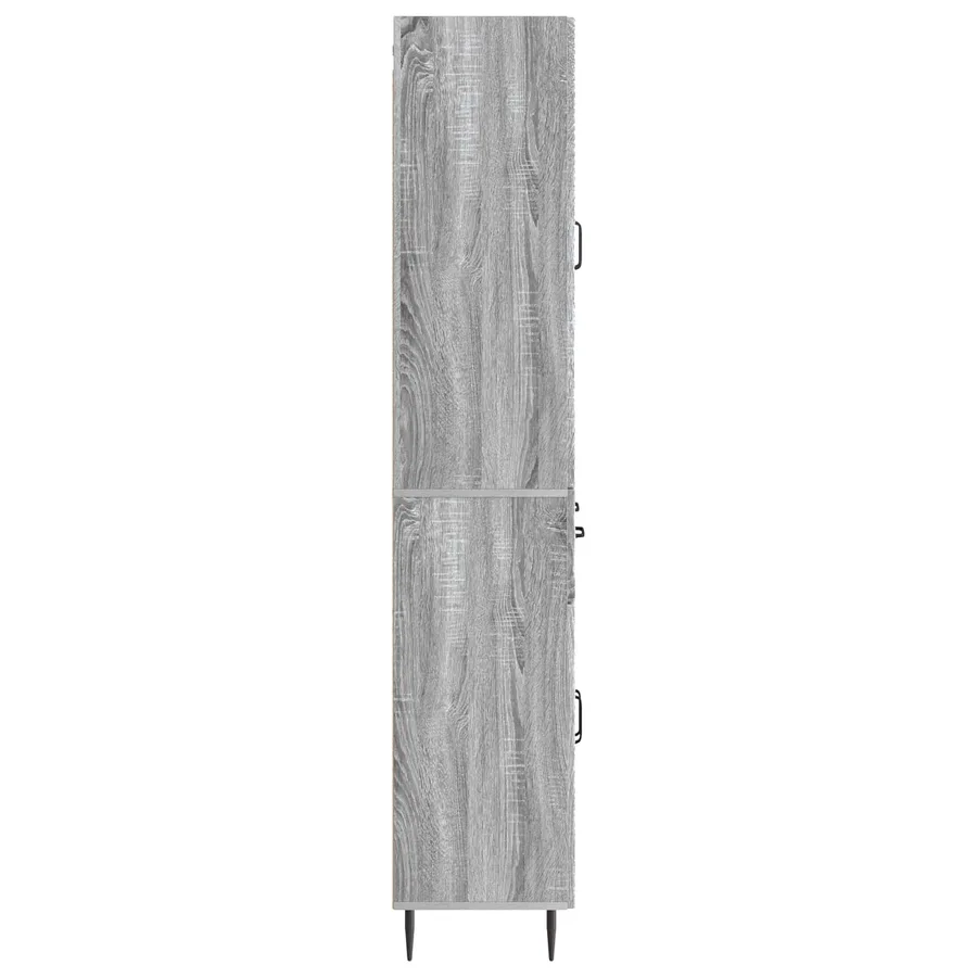 Ensemble de Meubles 2 pcs Sonoma gris 66 x 34,5 x 89,5 cm - 6