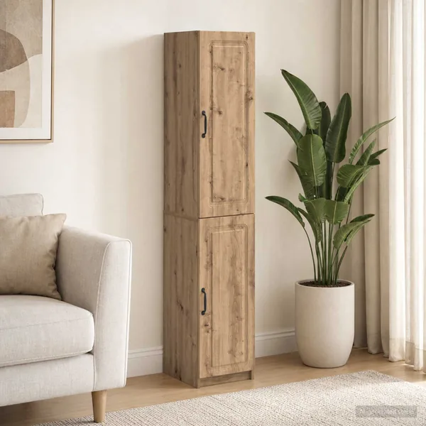 Ensemble de Meubles 2 pc Chêne artisanal Bois d'ingénierie