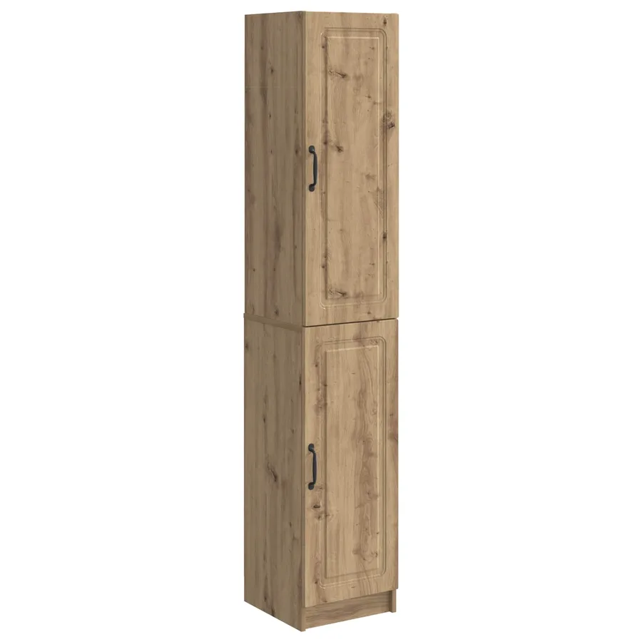 Ensemble de Meubles 2 pc Chêne artisanal Bois d'ingénierie - 2