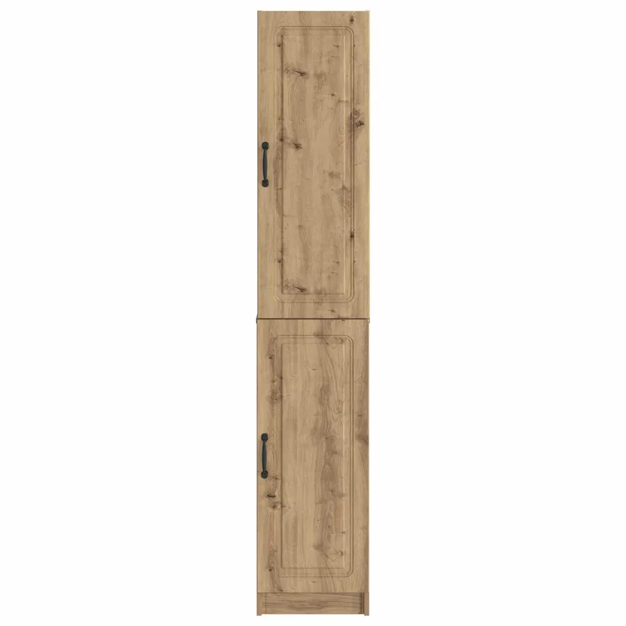 Ensemble de Meubles 2 pc Chêne artisanal Bois d'ingénierie - 5