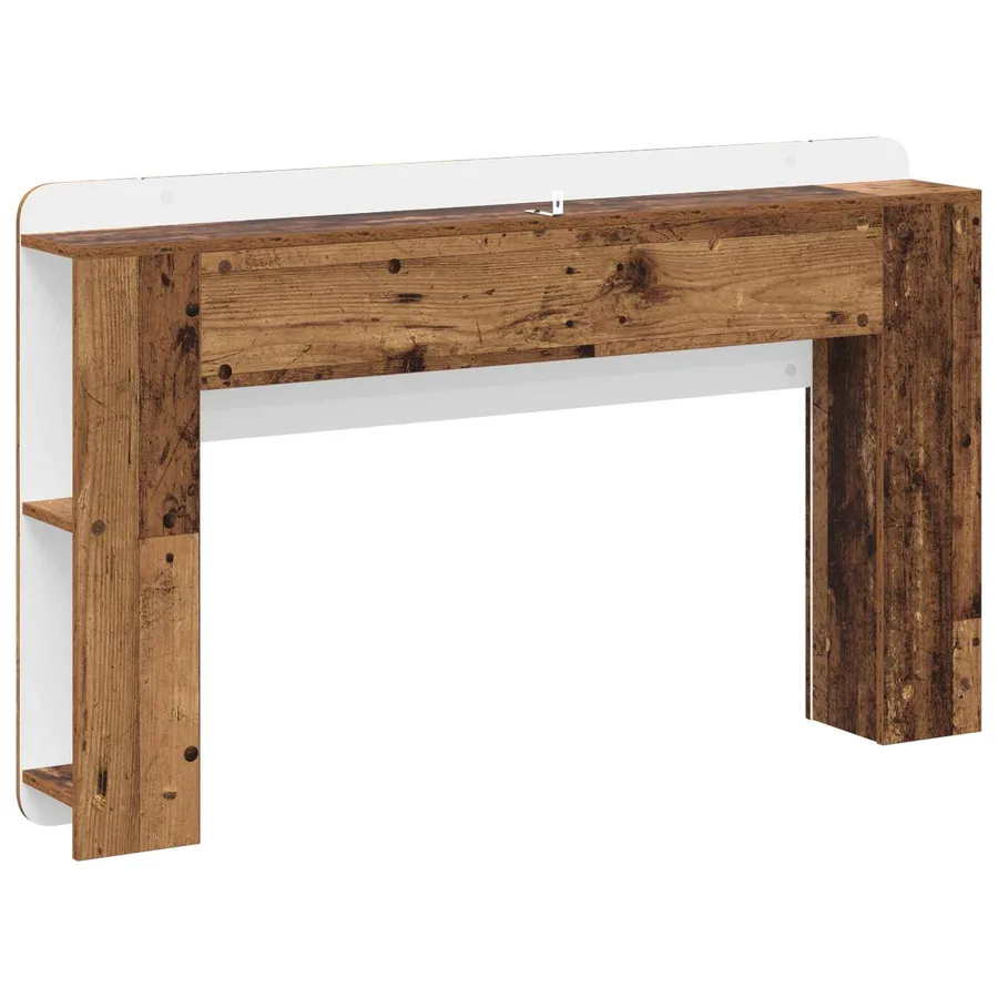 Cabinet de Tête de Lit Bois ancien Bois d'ingénierie - 7