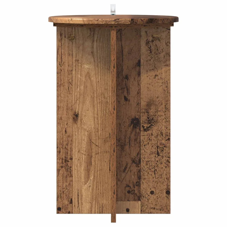 Support de Plante 2 pcs Bois ancien Ø40 x 60 cm - 6