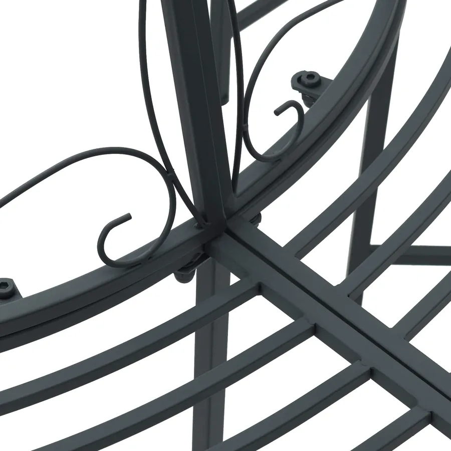Banc d'Arbre 8-Nombre de places Ø 160 x 89 cm Acier - 4